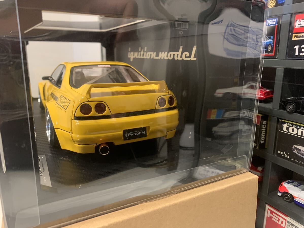 イグニッションモデル 1/18 パンデムGT-R r33 スカイライン ig3033の画像4