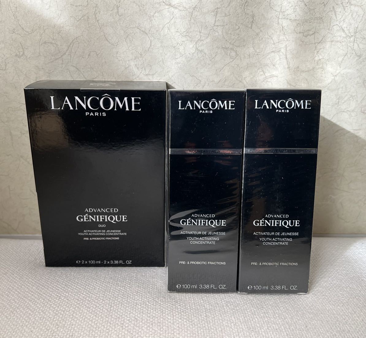 未使用新品 LANCOME ランコム ジェニフィック アドバンスト N 100ml 2本セット フランス 美容液 処分価格 大特価_画像2