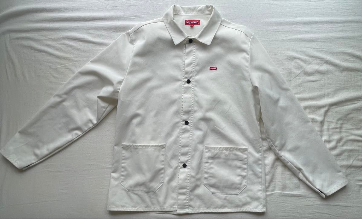 (値下げ対応中)supreme Whiteボタンshirt