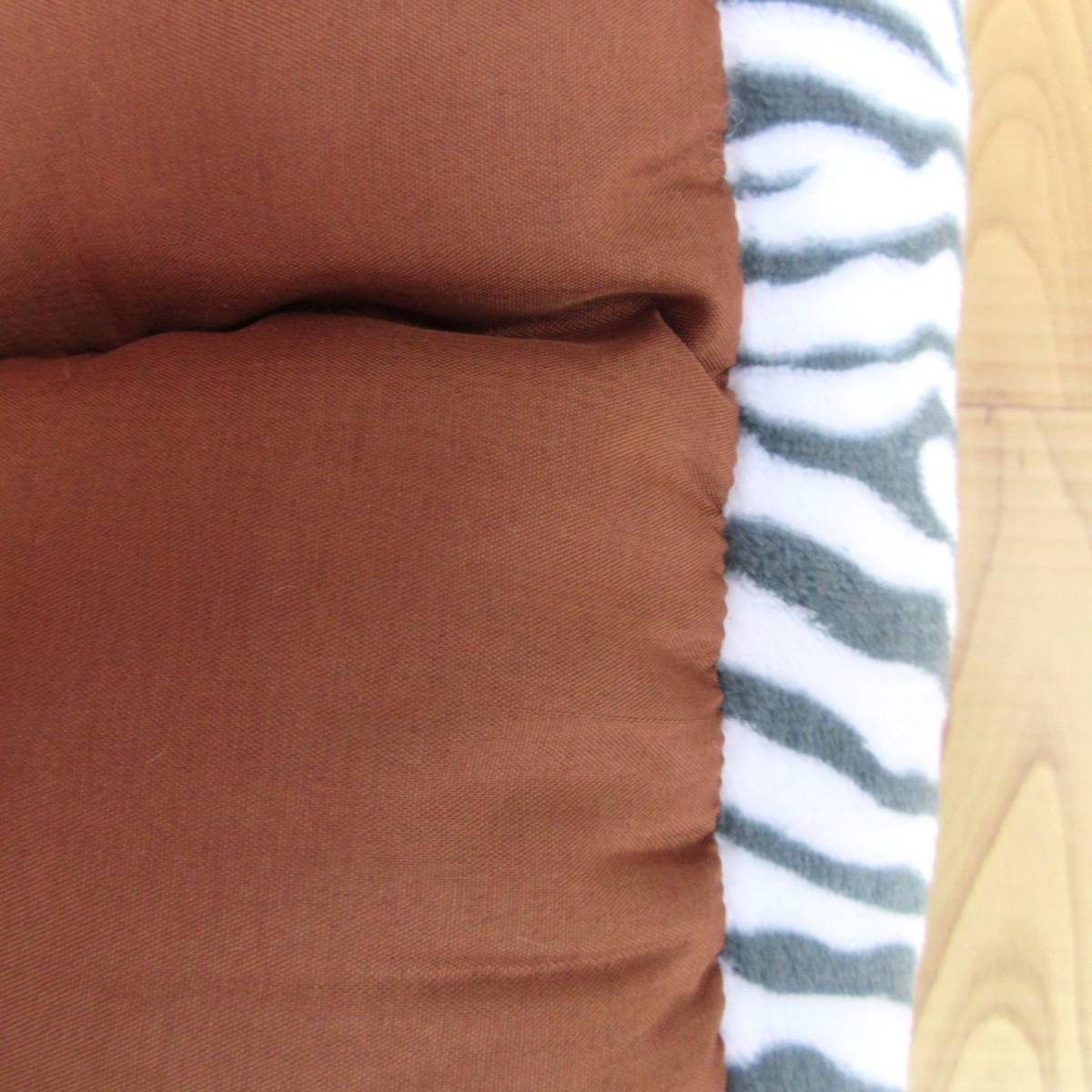  цена снижена! новый товар L размер фланель квадратное домашнее животное bed * домашнее животное диван Zebra рисунок серый коврик круг мытье мягкость теплый 