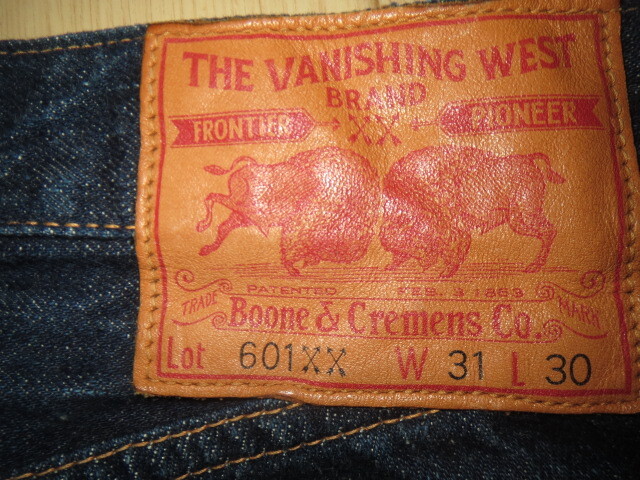 FREE WHEELERS/ freewheelers THE VANISHING WEST Lot 601 XX 1947-Wash~ jeans W31