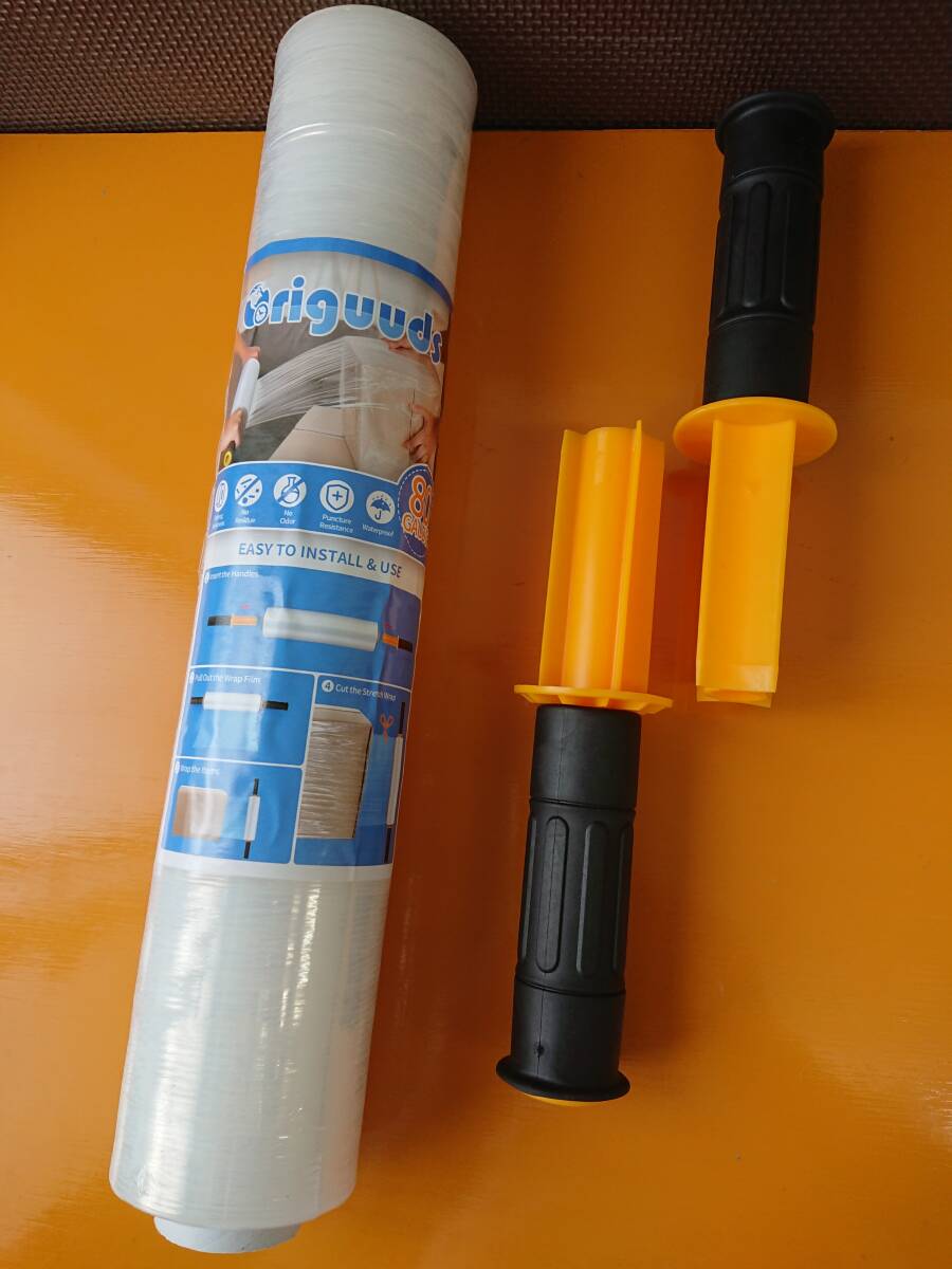 Origuuds ストレッチフィルム 厚さ20u 梱包用ラップ 手巻き用 Origuuds ストレッチフィルム 厚さ20u 梱包用ラップ 手巻き用