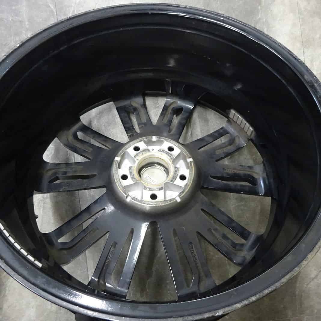 4本 会社宛送料無料 20×8.5J モデリスタ ウィングダンサー アルミ 5穴 PCD 114.3mm +40 ハブ径60mm アルファード ヴェルファイア NO,Z6574_画像5