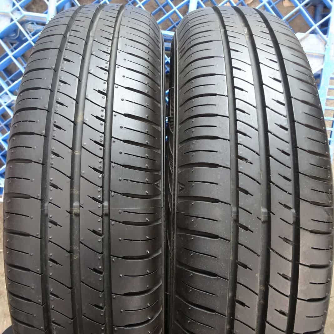 夏4本SET 会社宛 送料無料 145/80R13 75S オートバックス Maxrun Efficia 2023年製 タント ミラ アルト ラパン ワゴンR ルークス NO,Z6451の画像2