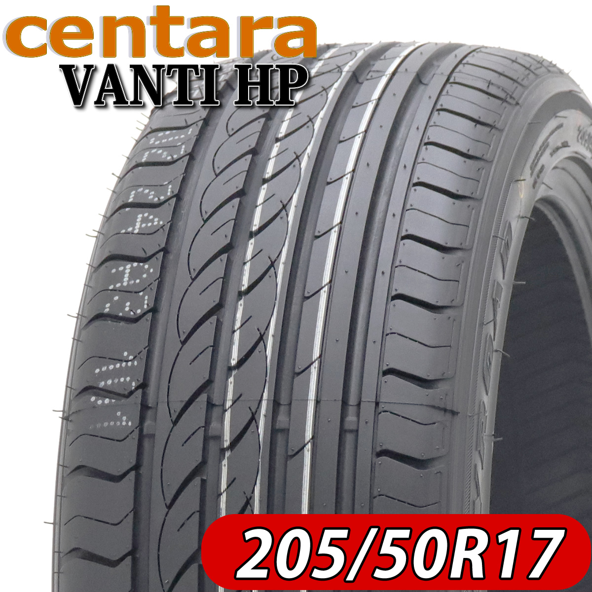 2024年製 新品 1本価格 会社宛 送料無料 205/50R17 夏 centara センタラ VANTI HP セレナ レガシィ インプレッサ アクセラ NO,FF108_画像1