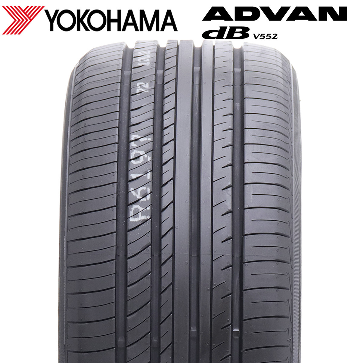 2023年製 新品4本価格 業者様 送料無料 225/45R18 95W XL 夏 ヨコハマ ADVAN dB V552 エクストラロード規格 プリウス ヴェゼル NO,FK957_画像2