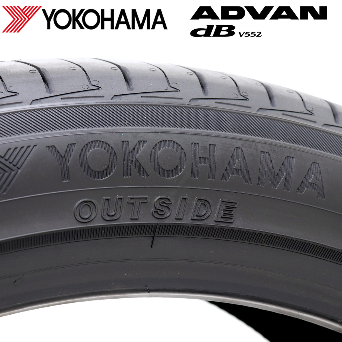 2023年製 新品4本価格 業者様 送料無料 225/45R18 95W XL 夏 ヨコハマ ADVAN dB V552 エクストラロード規格 プリウス ヴェゼル NO,FK957_画像3