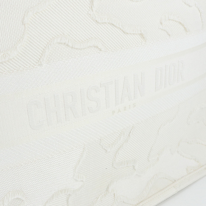  б/у хороший товар Dior Christian Dior книжка большая сумка Large Jaguar do оттенок белого разряд :A us-2 женский 