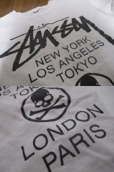 STUSSY×MASTERMIND ステューシー×マスターマインド ワールドツアー Tシャツ_画像6