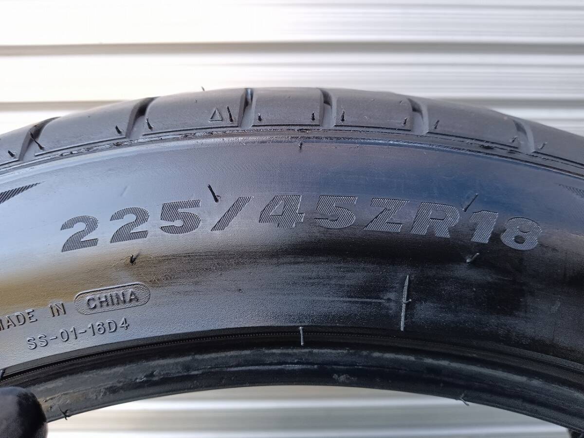 MI 225/45R18 タイヤ 2本 MINERVA RADIAL F250 ミネルバ 5240_画像5