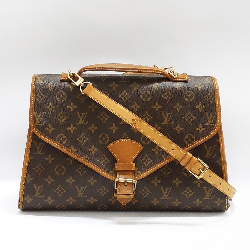 (ジャンク扱い) LOUIS VUITTON モノグラム ビバリー M51121 ビジネスバッグ 2way ハンドバッグ ショルダーバッグ ルイヴィトン 完全現状品の画像1