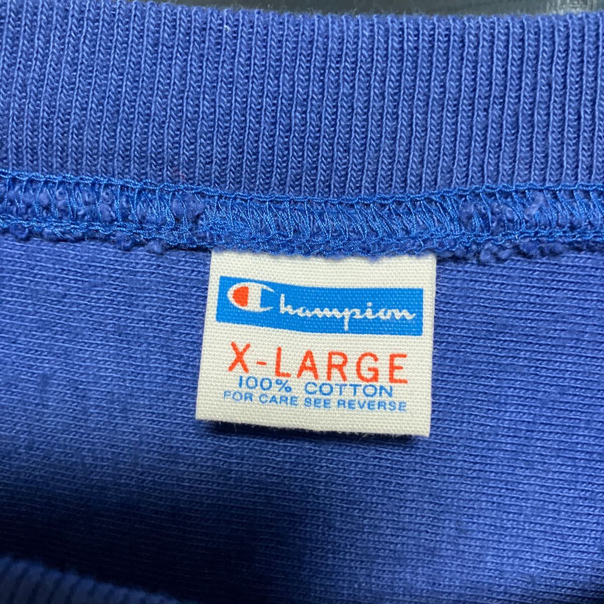 Champion/チャンピオン 1960年代復刻フットボールTシャツ XLサイズ MADE IN JAPAN 検)ウエアハウス ザリアルマッコイズ フリーホイラーズ _画像3