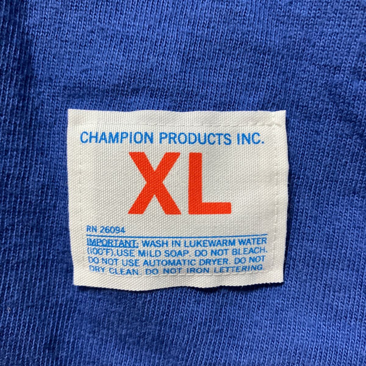 Champion/チャンピオン 1960年代復刻フットボールTシャツ XLサイズ MADE IN JAPAN 検)ウエアハウス ザリアルマッコイズ フリーホイラーズ _画像4