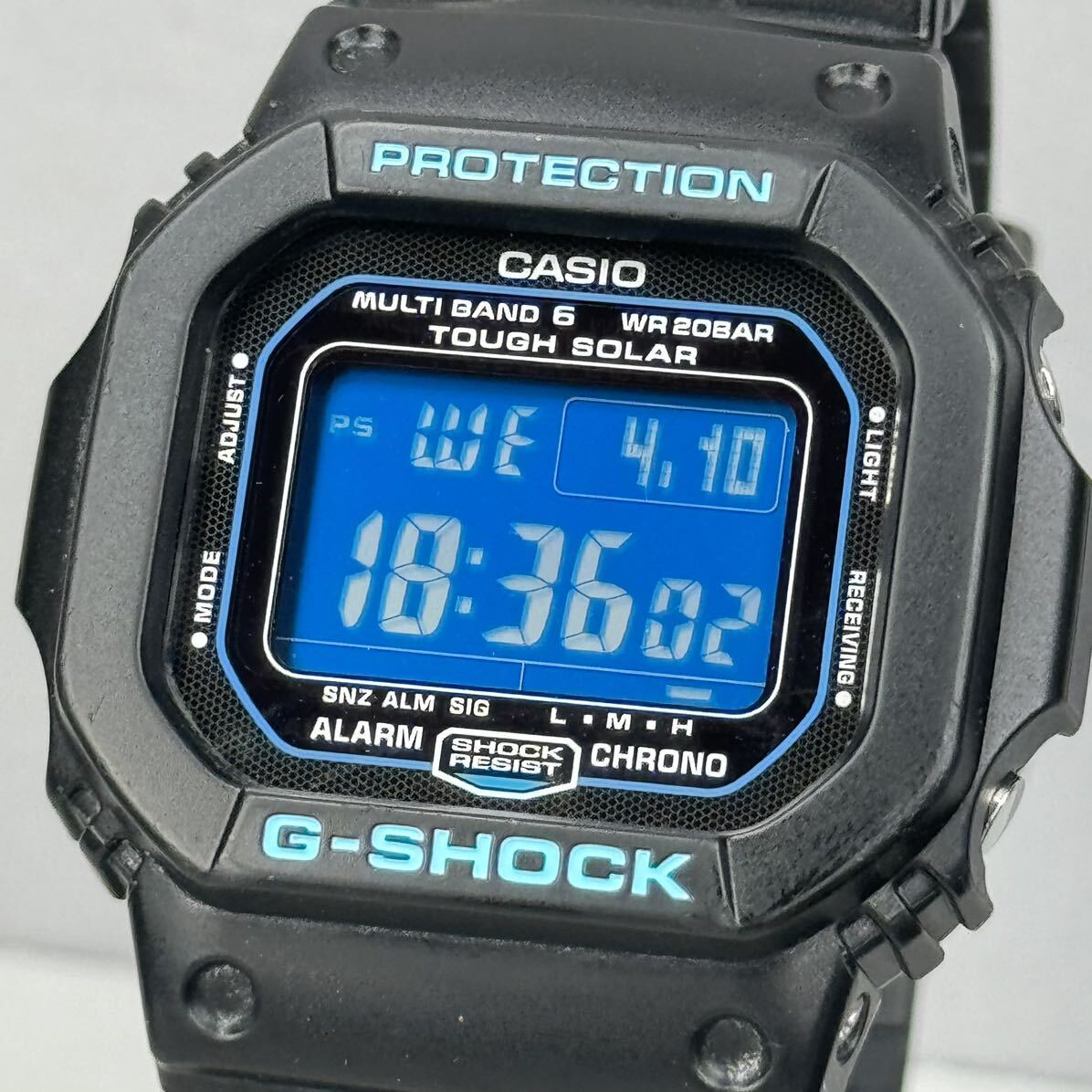 CASIO G-SHOCK GW-M5610CC-2JF ソーラー電波 ブルー|か行 CASIO G-SHOCK GW-M5610CC-2JF ソーラー電波 ブルー|か行