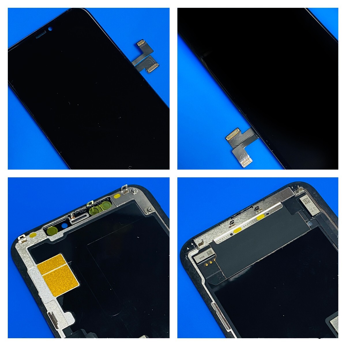 フロントパネル iPhone11Pro 純正再生品 防水テープ 純正液晶 工具無 自社再生 業者 リペア 画面割れ 修理 iphone ガラス割れ ディスプレイの画像2