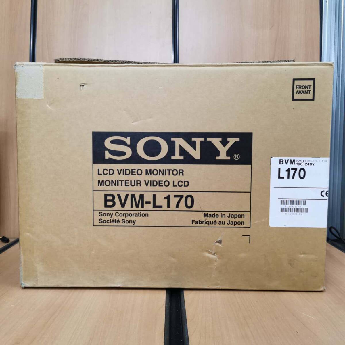 SONY LCDビデオモニター BVM-L170 動作確認済み_画像8