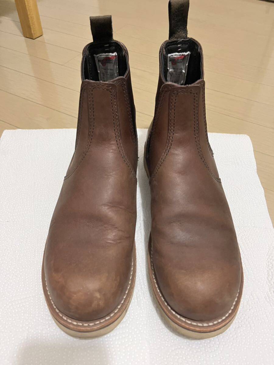 美品 REDWING レッドウィング 3190 Classic Chelsea クラシック チェルシー サイドゴア ブーツ US9 Dの画像1