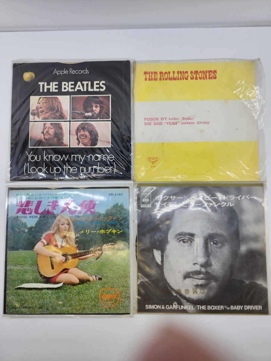 レコード 洋楽 EP盤 36枚 おまとめ ビートルズ、デビッドボウイ、オリビア・ニュートンジョン、映画曲 その他 7インチの画像3