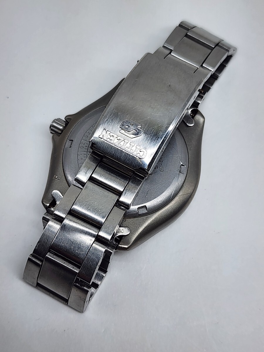 CITIZEN シチズン AIRDIVER'S 200M GN-4-S クオーツ メンズ 腕時計の画像6