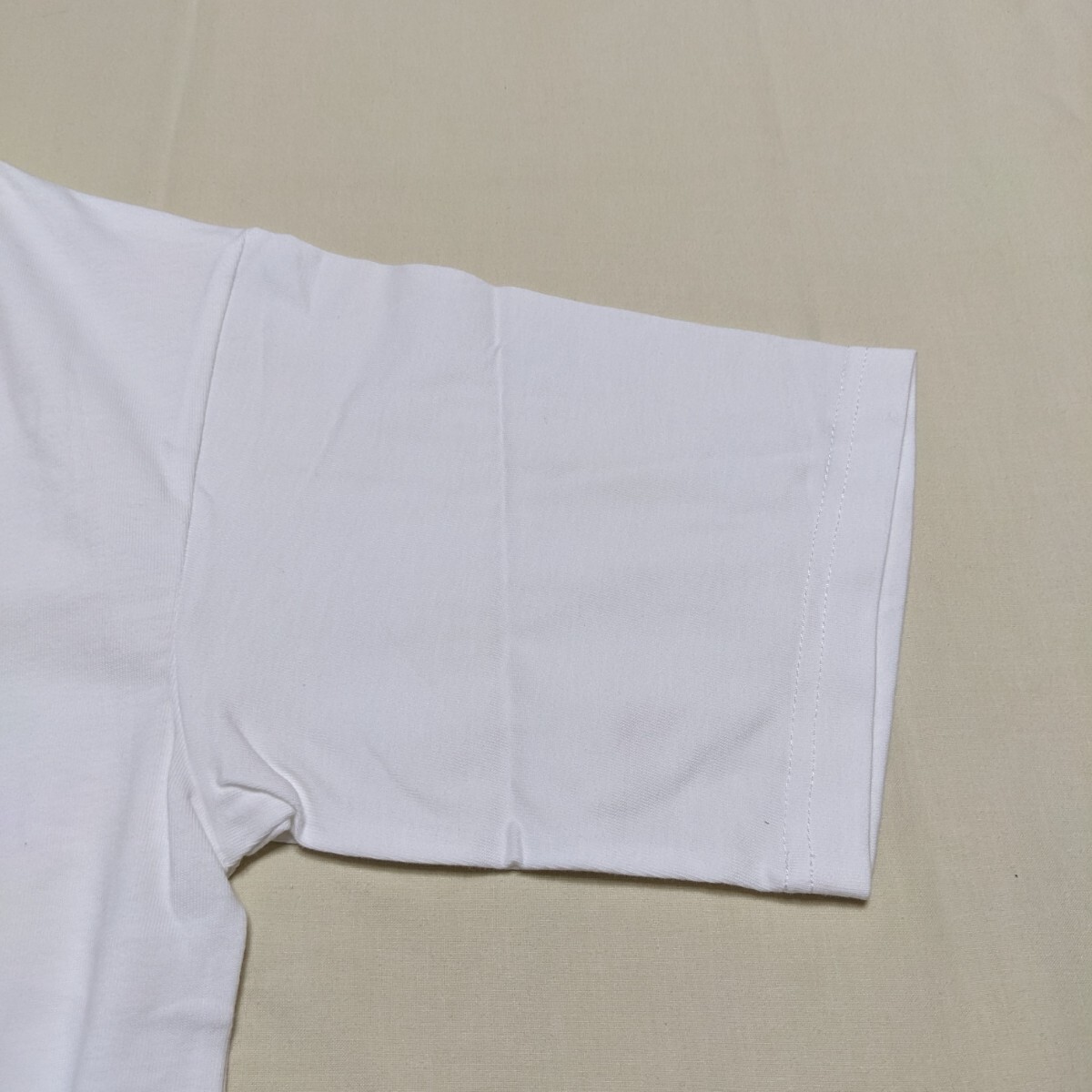 ☆SD3 新品 未使用 ちいかわ レディース L 半袖 Tシャツ ビッグTシャツ 白 くりまんじゅう ゆったり ドロップショルダーの画像4
