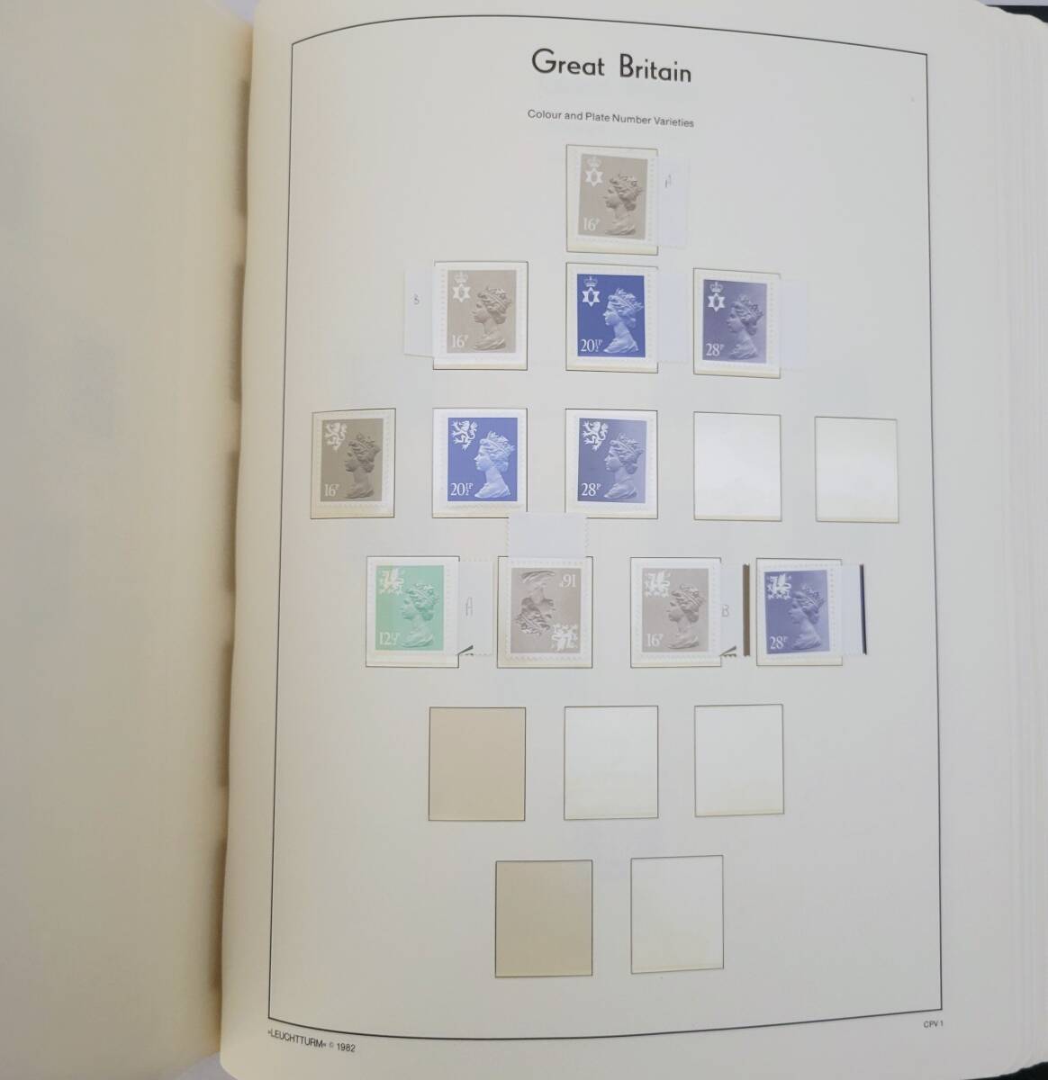 【3627】GREATBRITAIN 外国切手 本 緑 全93ページ 冊子 コレクション グレートブリテン_画像6