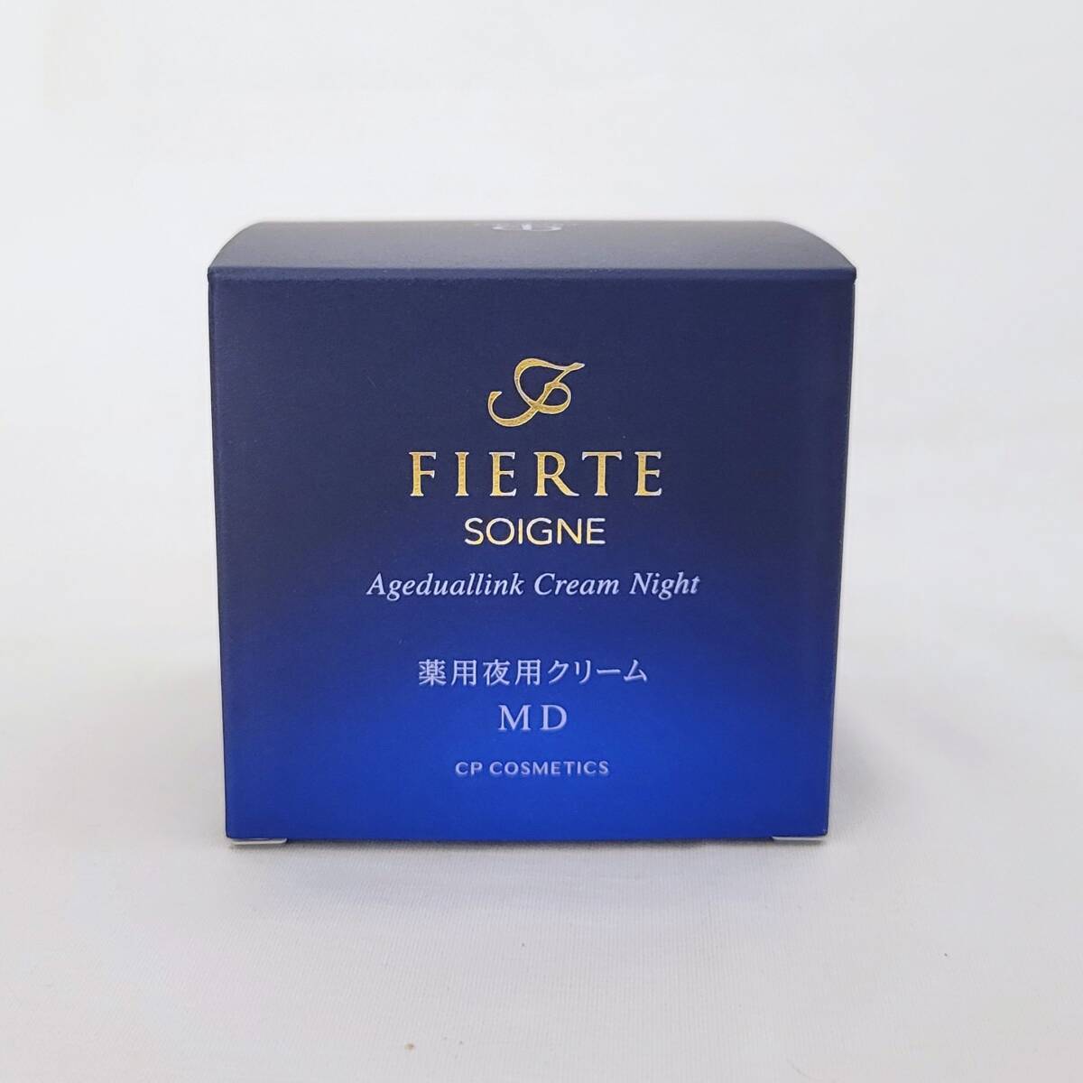 【3474】未使用！ SOIGNE ソワーニュ フィエルテ エイジデュアルリンク クリーム ナイト d MD 薬用夜用クリーム SF-746 35g 医薬部外品の画像1