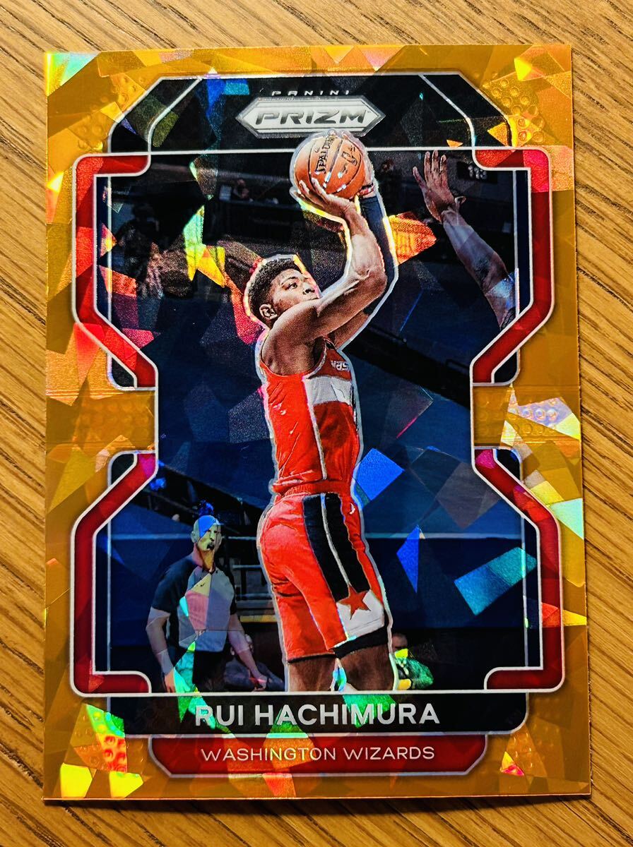 2021-22 Panini Prizm Rui Hachimura 八村塁 #234 Orange Ice Prizm_画像1