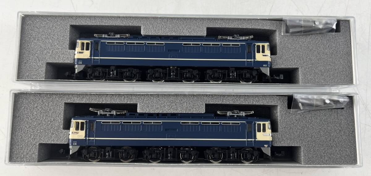ほぼ未使用 KATO Nゲージ 3032-1 EF65形500番台 2台 電気機関車 特急色 鉄道模型 カトー 1円～の画像1