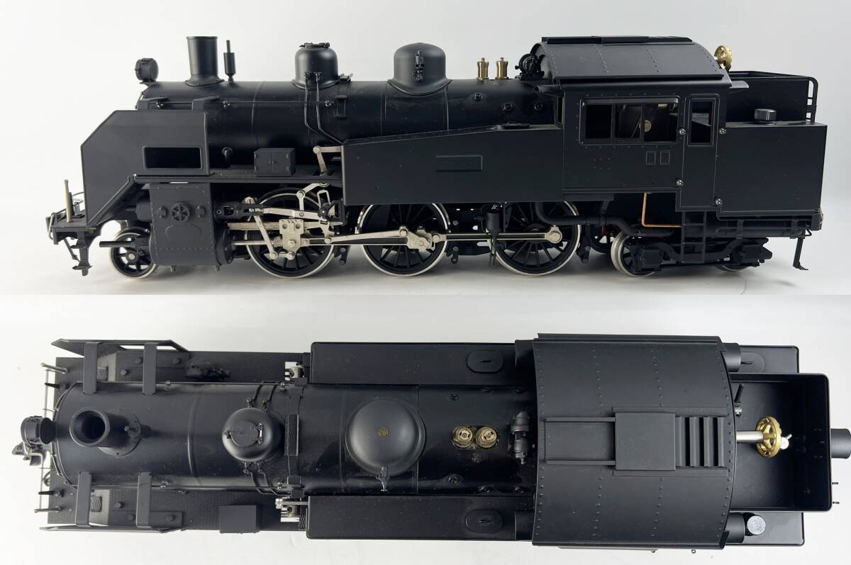 希少 美品 アスターホビー ライブスチーム C11 227 蒸気機関車 1番ゲージ 鉄道模型 Aster JNR 蒸気機関車 Gゲージ 45mm 1番ゲージ の画像5