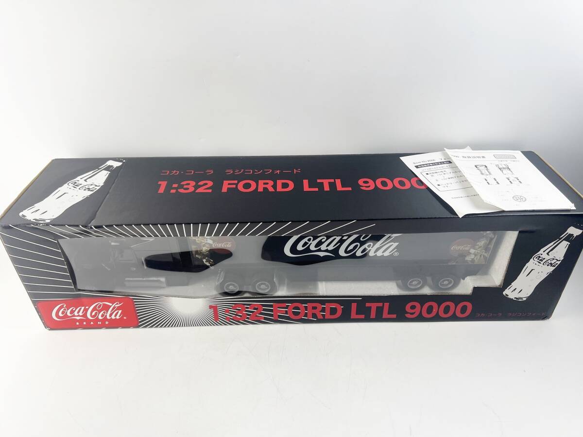 未使用 保管品 1円～ フォード 1/32 コカ・コーラ LTL9000 トレーラー RC ラジコン / Ford Coca Coraの画像1