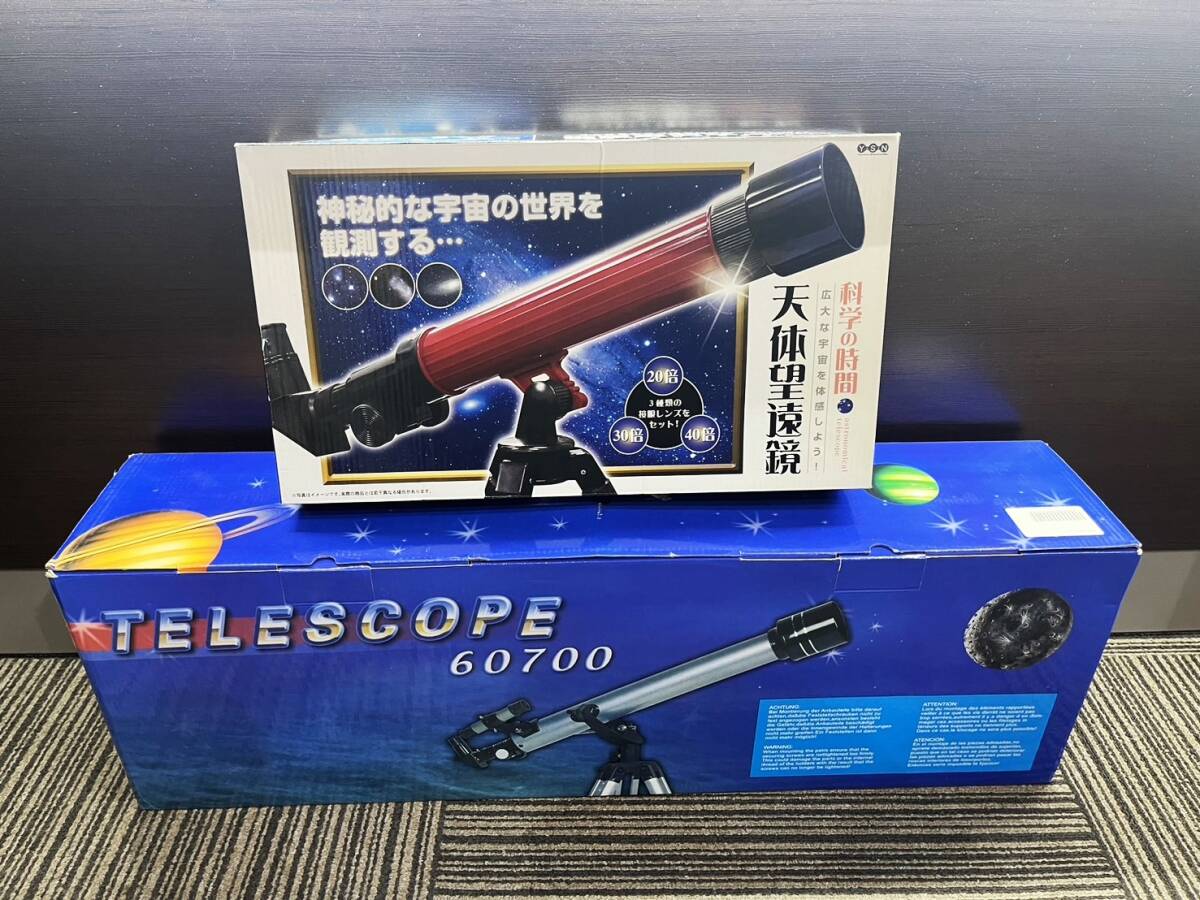 未使用品 TELESCOPE 60700 天体望遠鏡 テレスコープ 科学の時間 コレクション 趣味 星座 星 １円～_画像1