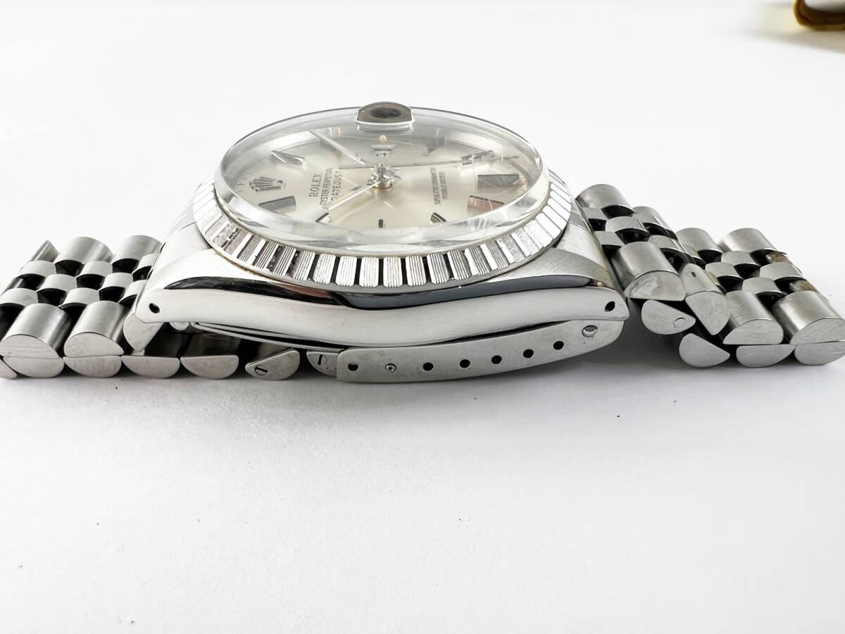 ROLEX　ロレックス 16030 デイトジャスト デイト シルバー文字盤 メンズ　腕時計　箱付　自動巻き_画像5