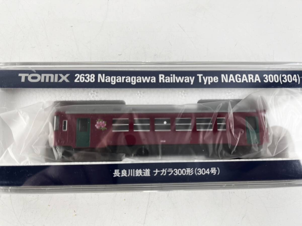 未使用品 TOMIX Nゲージ 2638 長良川鉄道 ナガラ300形 304号 鉄道模型 トミックス 1円～の画像2