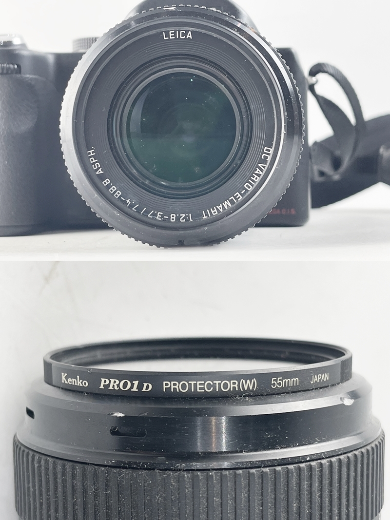 1円～ ライカ Leica V-LUX1 DC VARIO ELMARIT 7.4-88.8mm F2.8-3.7 ソフトケース付 作動確認済みの画像3