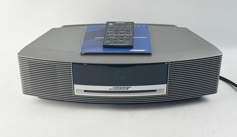 １円～ 美品 BOSE ボ－ズ WAVE music system III ウェーブミュージックシステム3 CDプレーヤー/ラジオ 再生確認OK リモコン付の画像1