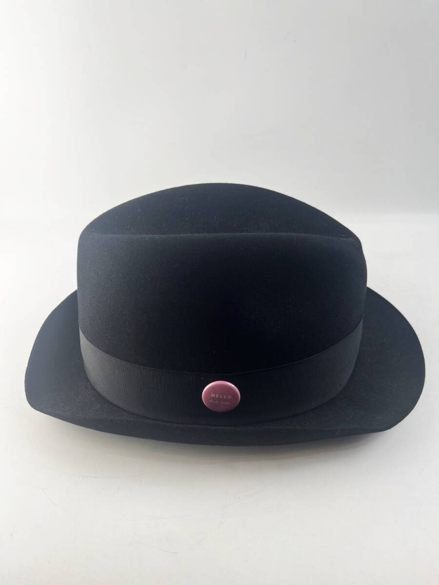 1円～ Borsalino ボルサリーノ ハット HAT イタリア製 60 帽子の画像5