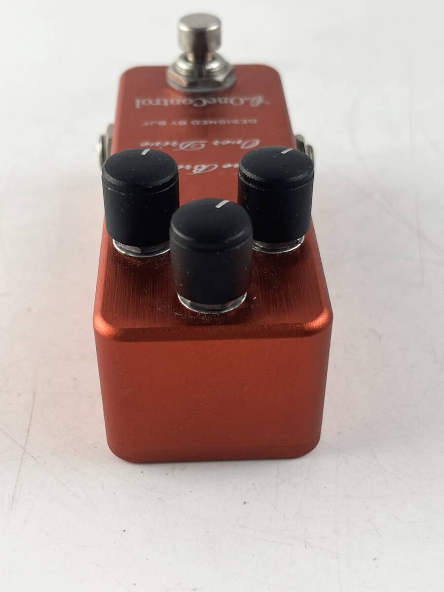 One Control Strawberry Red Overdrive ミニペダル コンパクトエフェクター オーバードライブの画像5