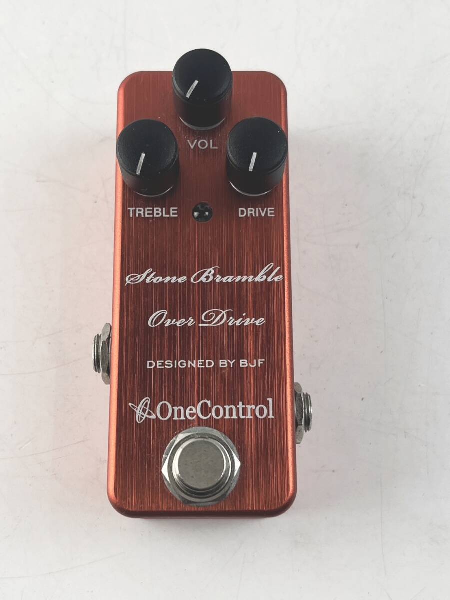 One Control Strawberry Red Overdrive ミニペダル コンパクトエフェクター オーバードライブの画像1