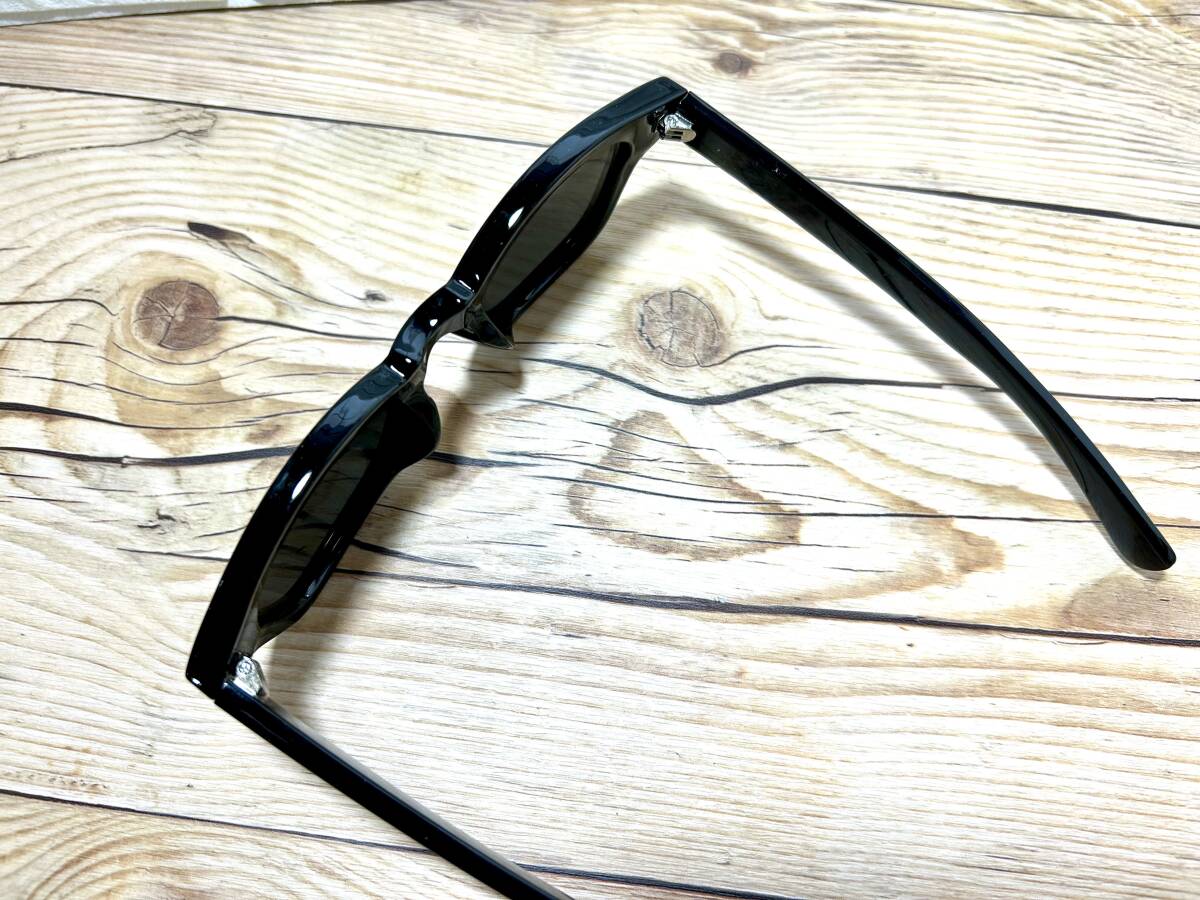 NEW meat thickness Biker shade black frame smoked lens we Lynn ton I wear 