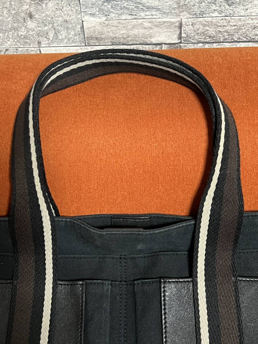 ■エルメス■HERMES■トロカホリゾンタル■MM■キャンバス■トートバッグ■ブラック■_画像3