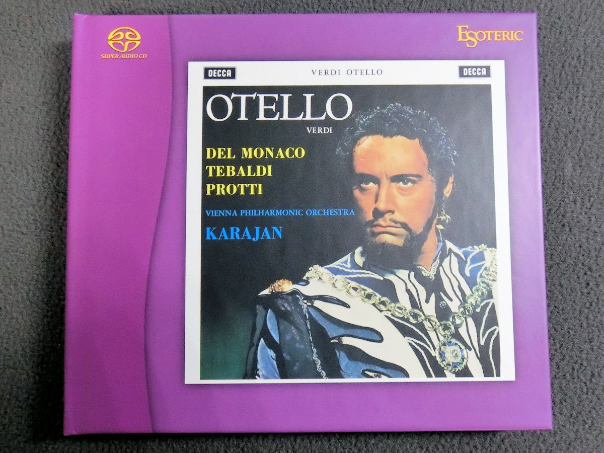 エソテリック カラヤン指揮 ウィーン・フィル ヴェルディ「オテロ」 SACDハイブリッド 廃盤 ESSD-90186/87の画像1