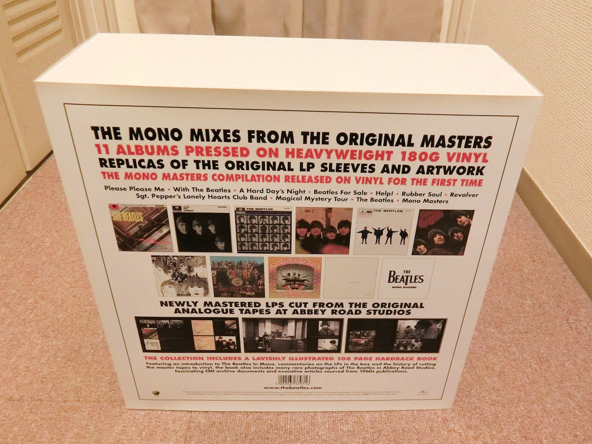 ビートルズ MONO LP BOX （14LP+ハードカバー本付き）未使用 独プレス 限定品 Beatles 5099963379716の画像3