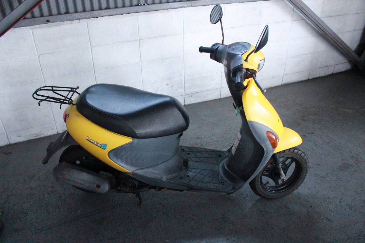 SUZUKI let's 4( yellow )5832km rental operation vehicle present condition sale * Osaka from two wheel place es propeller nto