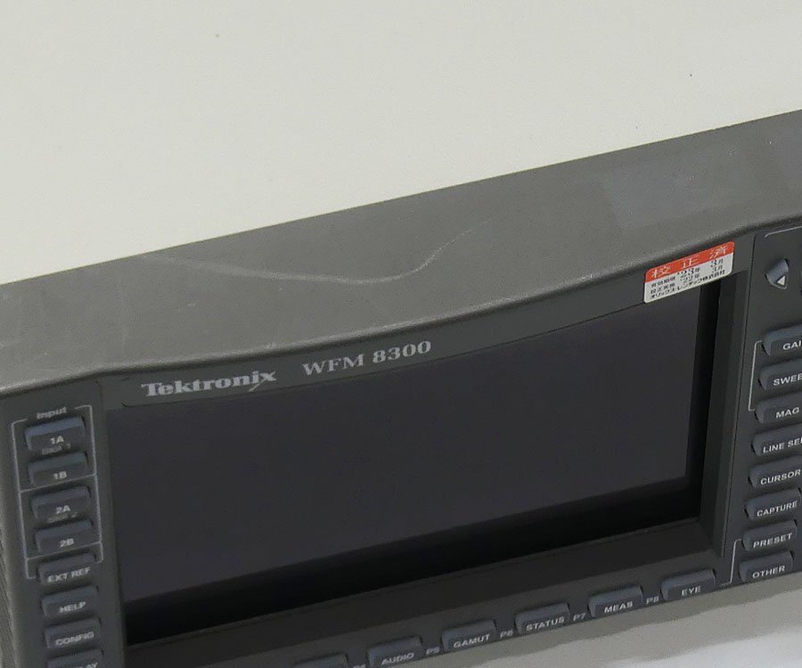 Tektronix WFM8300 高機能マルチ波形モニタ Waveform Monitor (中古 現状品 通電確認のみ) テクトロニクス J☆の画像6