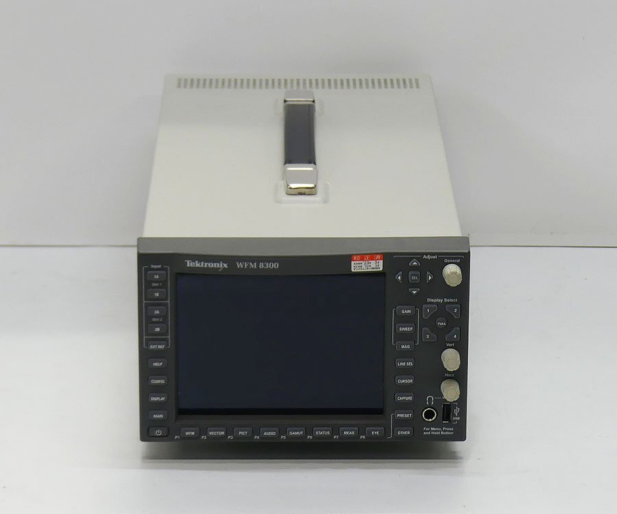 Tektronix WFM8300 高機能マルチ波形モニタ Waveform Monitor (中古 現状品 通電確認のみ) テクトロニクス J☆の画像2