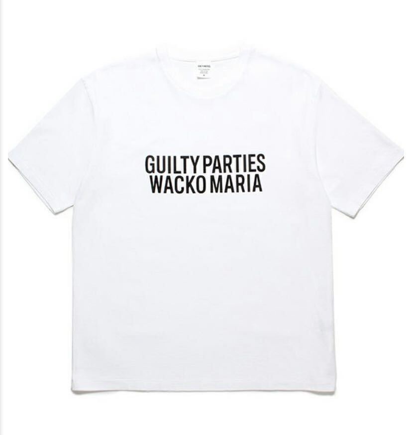 XL WACKO MARIA WASHED HEAVY WEIGHT CREW NECK T-SHIRT 23FW WHITE 新品 ワコマリア クルーネック Tシャツ ホワイト 白 半袖 TEEの画像1