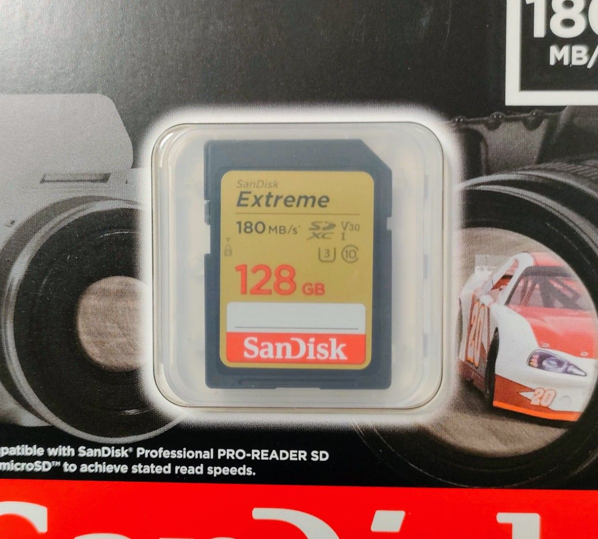 SanDisk Extreme SDXCカード 128GB  SDSDXVA-128G-GNCIN