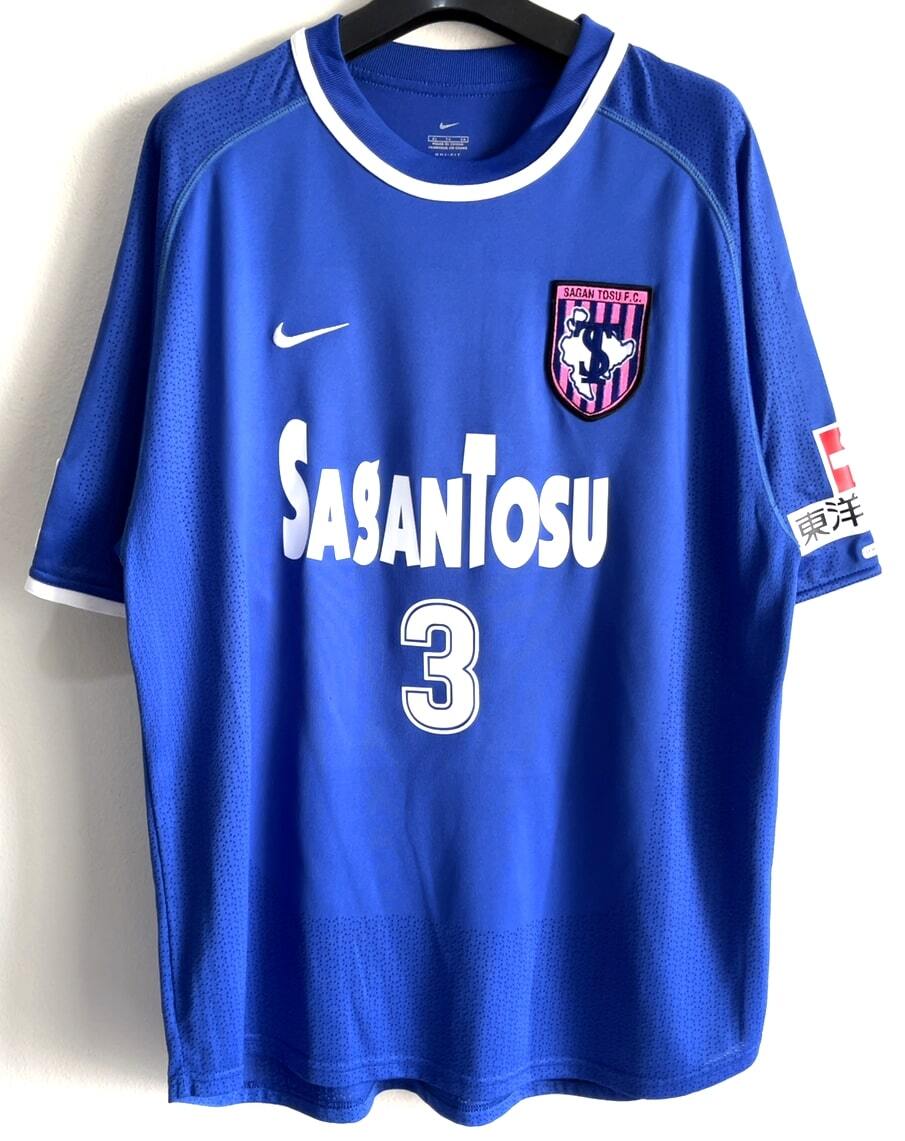 NIKE サガン鳥栖 選手支給品 2001 HOME S/Sユニフォーム#3 XL ナイキの画像1