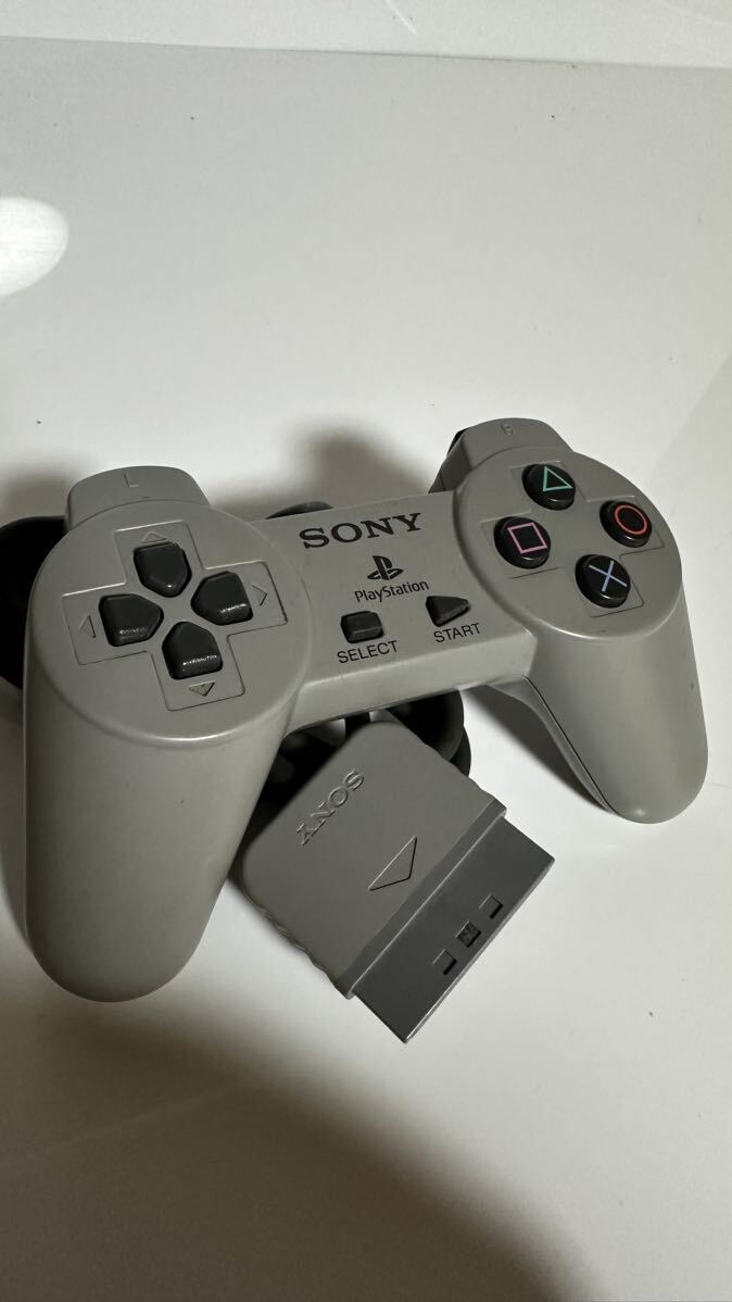 * operation verification settled * PlayStation for controller 8 point set peripherals / first generation PS/PS ONE/ dual shock / selling together SONY controller 