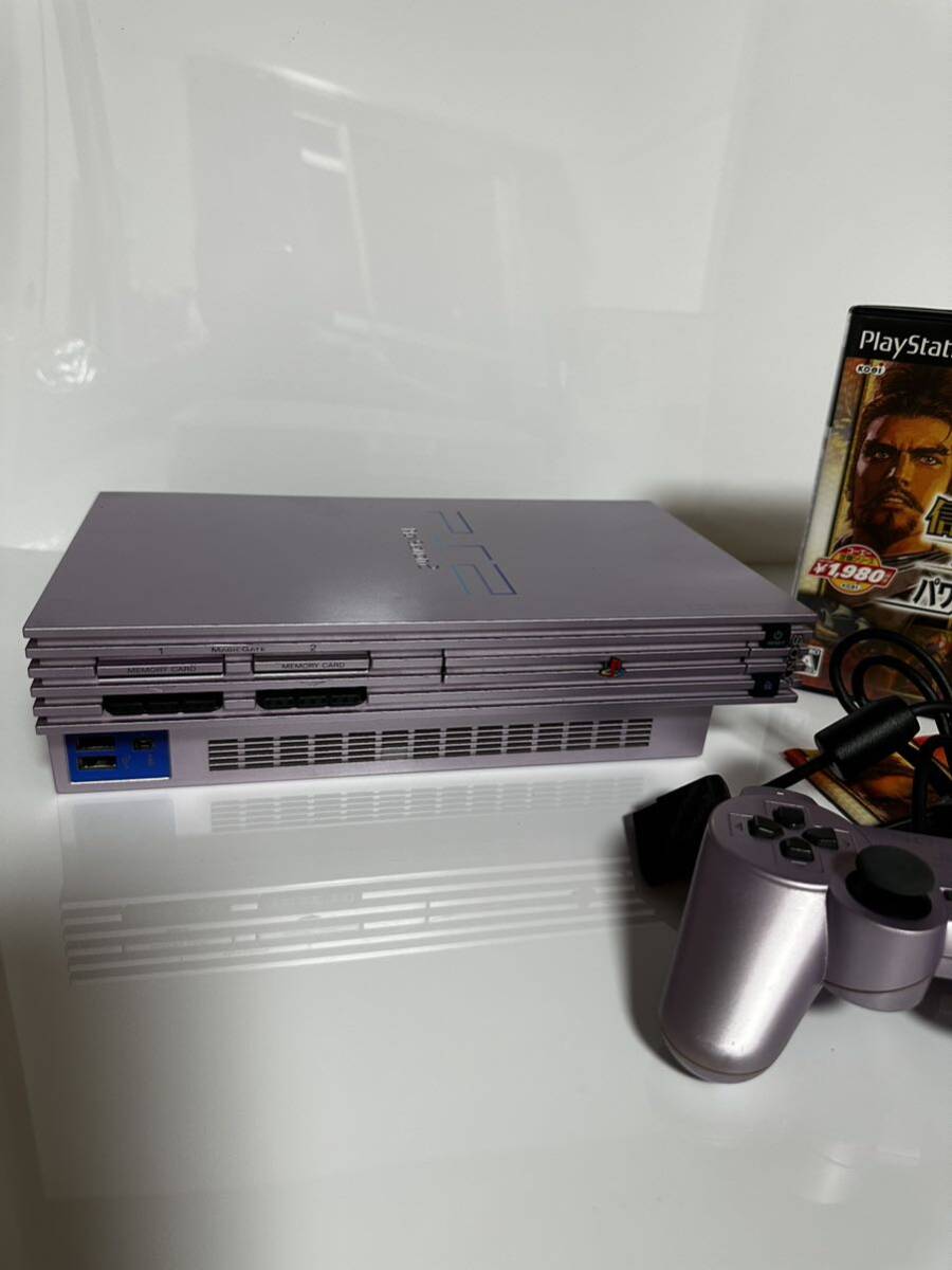 ★動作確認済★ PlayStation 2 PS2 本体 SCPH-39000SAさくらPlayStation2 SONY ソニーコントローラー _画像6